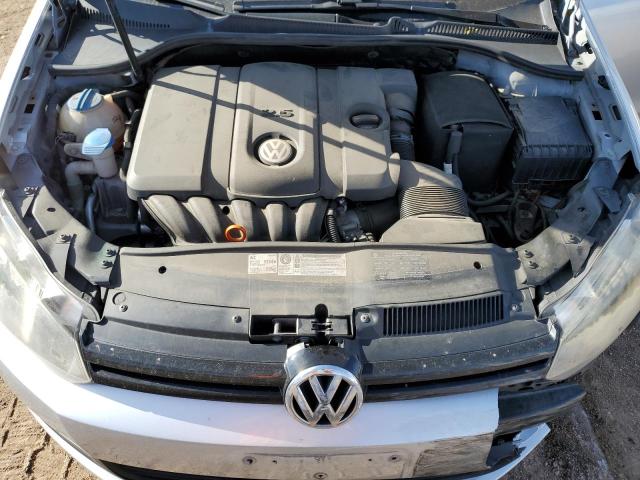WVWDB7AJ9BW181515 - 2011 VOLKSWAGEN GOLF SILVER photo 11