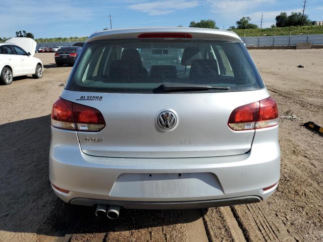 WVWDB7AJ9BW181515 - 2011 VOLKSWAGEN GOLF SILVER photo 6
