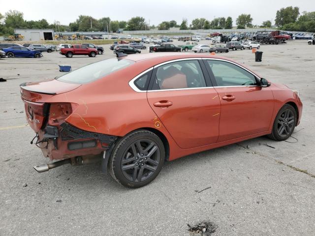 3KPF54AD8KE068593 - 2019 KIA FORTE EX 橙色 照片 3