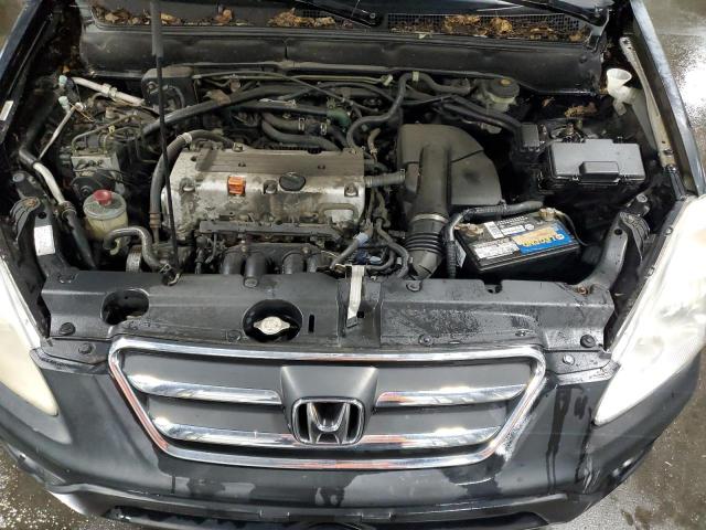 JHLRD78885C010525 - 2005 HONDA CR-V EX 黑色 照片 12