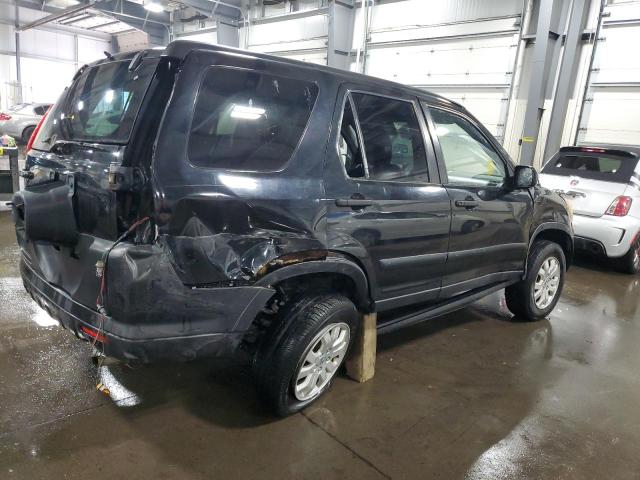 JHLRD78885C010525 - 2005 HONDA CR-V EX 黑色 照片 3