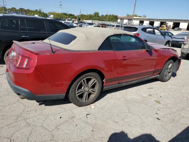 1ZVBP8EN2A5107172 - 2010 FORD MUSTANG RED photo 3