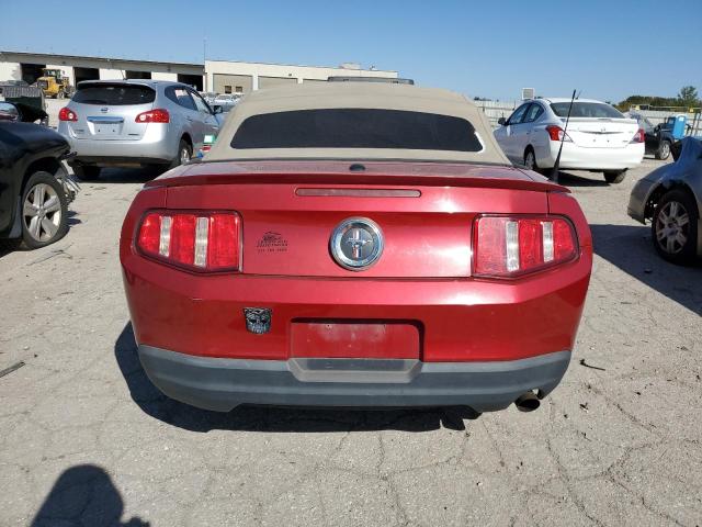 1ZVBP8EN2A5107172 - 2010 FORD MUSTANG RED photo 6