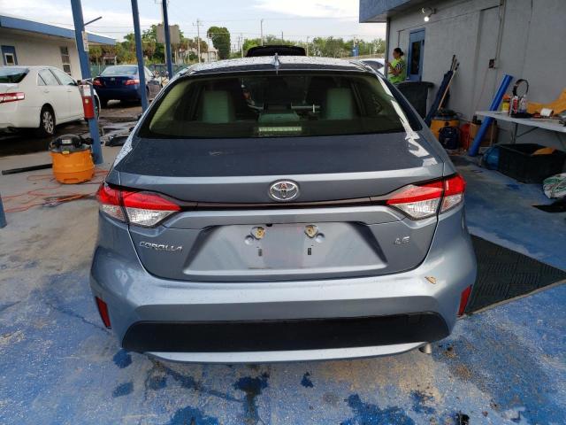 JTDEPMAE4MJ178660 - 2021 TOYOTA COROLLA LE 蓝色 照片 6