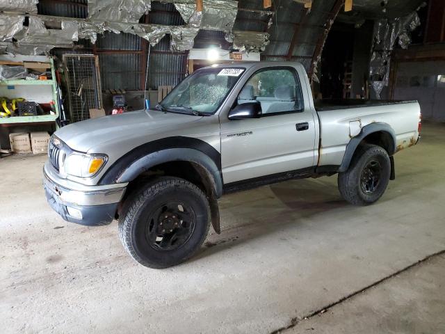 5TEPM62N92Z027716 - 2002 TOYOTA TACOMA SILVER photo 1