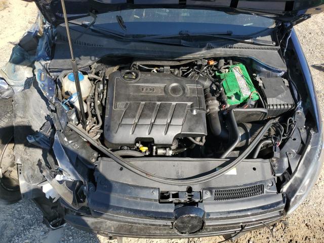 3VWML7AJ3EM618441 - 2014 VOLKSWAGEN JETTA TDI Կապույտ լուսանկար 12
