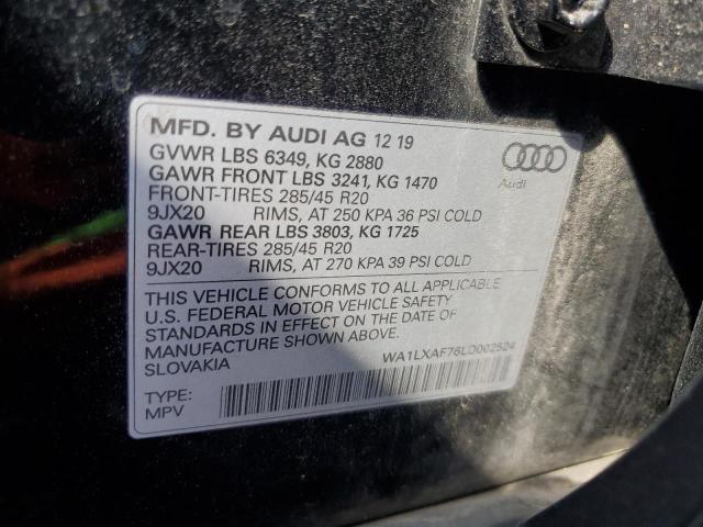 WA1LXAF76LD002524 - 2020 AUDI Q7 PREMIUM PLUS Qara foto 13