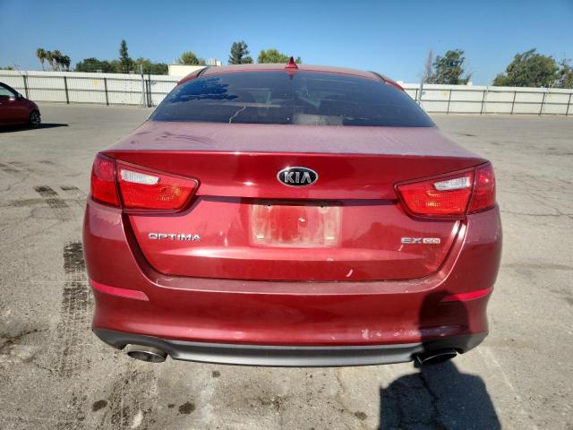 5XXGN4A77FG510839 - 2015 KIA OPTIMA EX RED photo 6