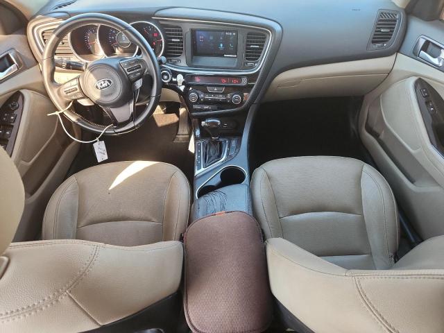 5XXGN4A77FG510839 - 2015 KIA OPTIMA EX RED photo 8