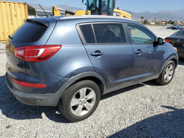 KNDPB3A27D7412973 - 2013 KIA SPORTAGE BASE BLUE photo 3