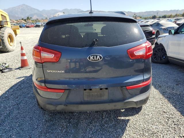 KNDPB3A27D7412973 - 2013 KIA SPORTAGE BASE BLUE photo 6