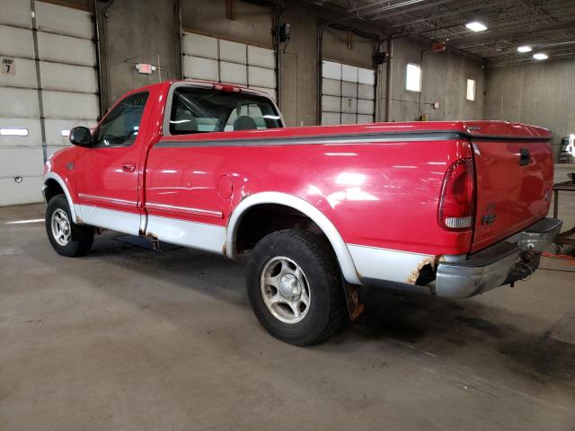 1FTDF18W1VKD27971 - 1997 FORD F150 RED photo 2