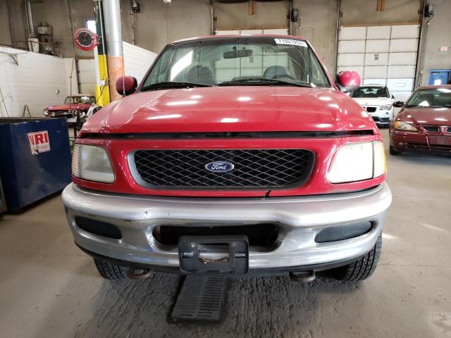 1FTDF18W1VKD27971 - 1997 FORD F150 RED photo 5