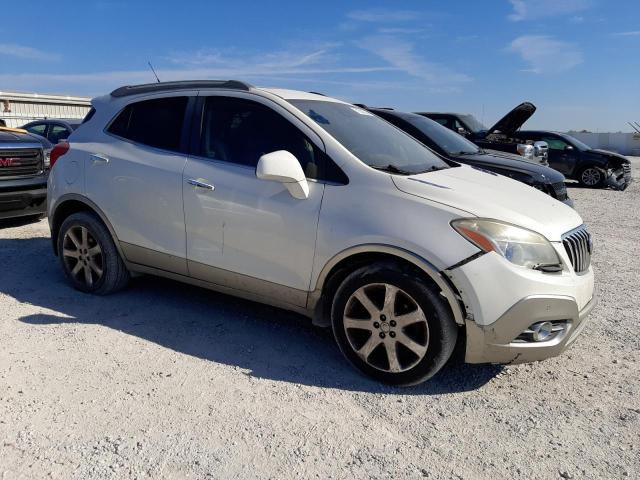 KL4CJDSB7DB085908 - 2013 BUICK ENCORE PREMIUM WHITE photo 4