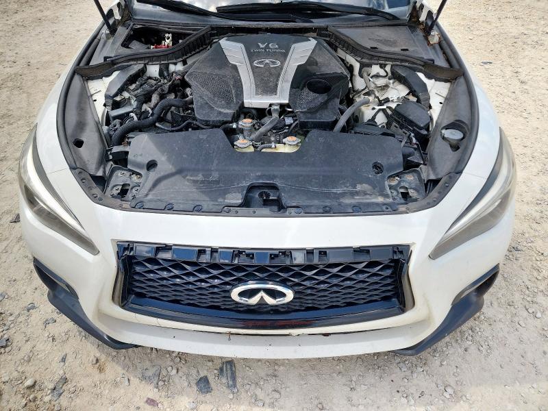 JN1EV7AR5JM436823 - 2018 INFINITI Q50 LUXE WHITE photo 11