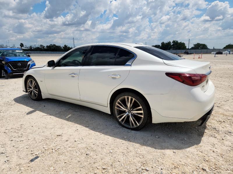 JN1EV7AR5JM436823 - 2018 INFINITI Q50 LUXE WHITE photo 2