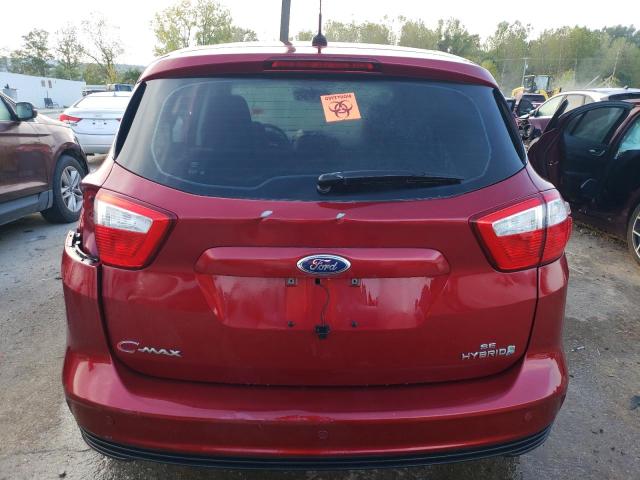 1FADP5AU4FL116889 - 2015 FORD C-MAX SE BURGUNDY photo 6