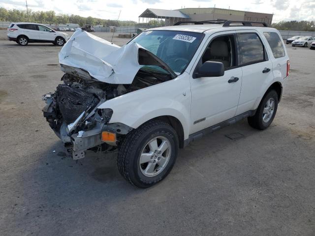 1FMCU93118KD65261 - 2008 FORD ESCAPE XLT WHITE photo 1