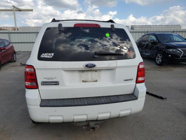 1FMCU93118KD65261 - 2008 FORD ESCAPE XLT WHITE photo 6