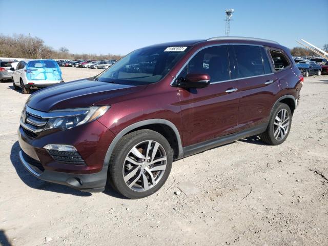 5FNYF5H94GB051336 - 2016 HONDA PILOT TOURING BURGUNDY photo 1