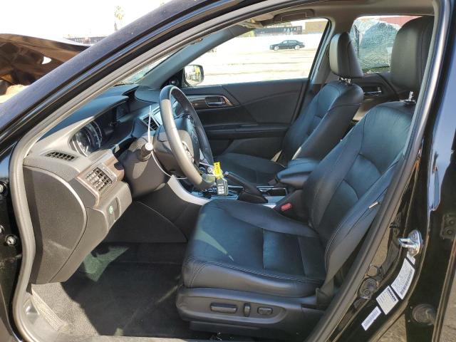 1HGCR2F85GA016745 - 2016 HONDA ACCORD EXL BLACK photo 7