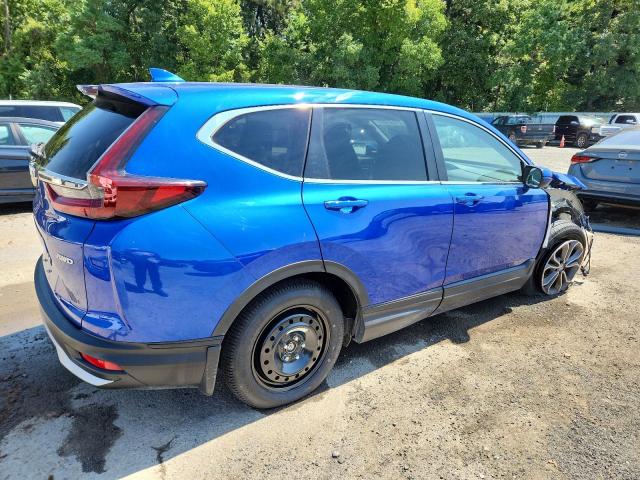 7FARW2H57ME037267 - 2021 HONDA CR-V EX Azul foto 3