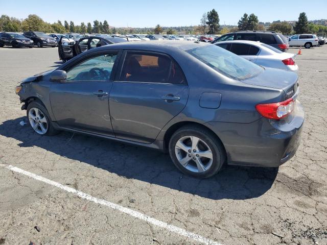 2T1BU4EE5CC762100 - 2012 TOYOTA COROLLA BASE فحمي صورة 2