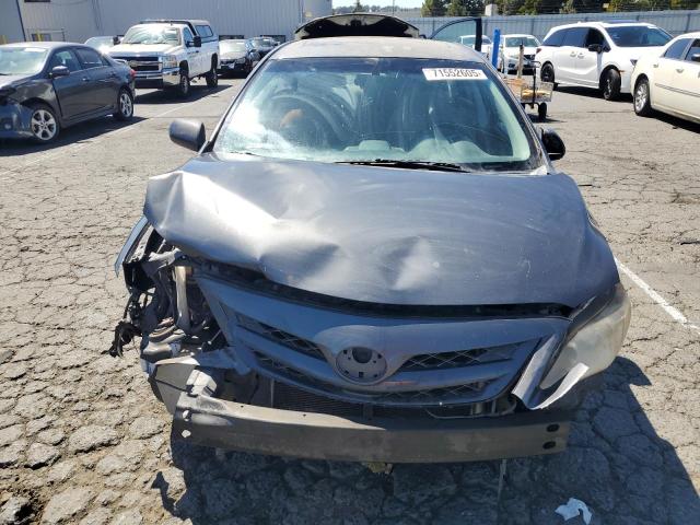 2T1BU4EE5CC762100 - 2012 TOYOTA COROLLA BASE فحمي صورة 5