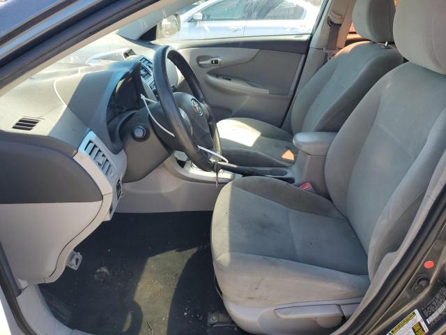 2T1BU4EE5CC762100 - 2012 TOYOTA COROLLA BASE فحمي صورة 7