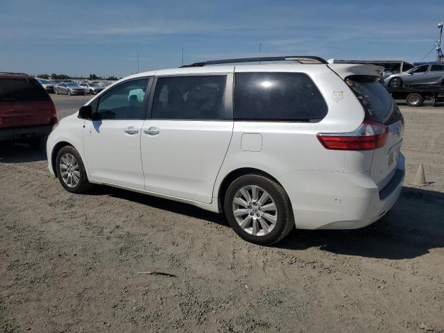 5TDDK3DC3FS096908 - 2015 TOYOTA SIENNA XLE თეთრი ფოტო 2