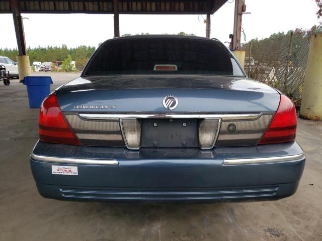 2MEFM75V58X656959 - 2008 MERCURY GRAND MARQ LS BLUE photo 6