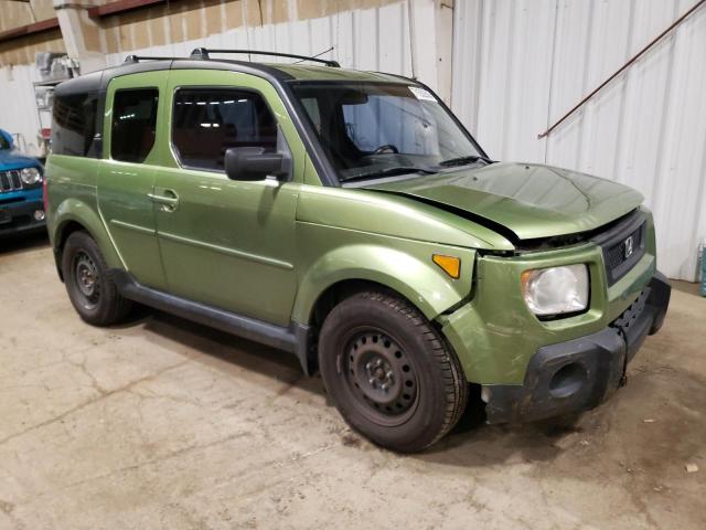 5J6YH287X6L025532 - 2006 HONDA ELEMENT EX GREEN photo 4