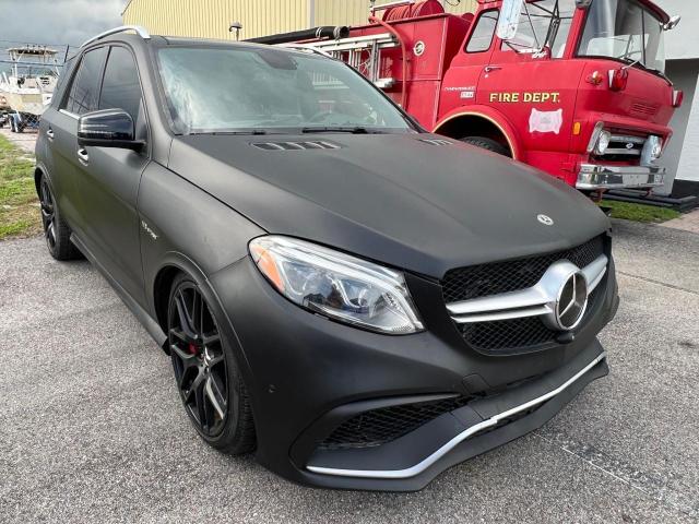 4JGDA7FB7GA631599 - 2016 MERCEDES-BENZ GLE 63 AMG-S 4MATIC BLACK photo 1