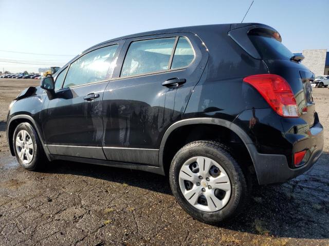 3GNCJKSB4KL124743 - 2019 CHEVROLET TRAX LS BLACK photo 2