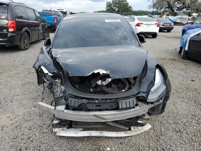 5YJ3E1EB1NF189197 - 2022 TESLA MODEL 3 BLACK photo 5