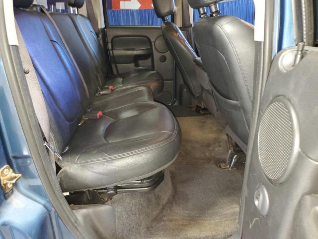1D7HA18D04S647799 - 2004 DODGE RAM 1500 ST BLUE photo 10