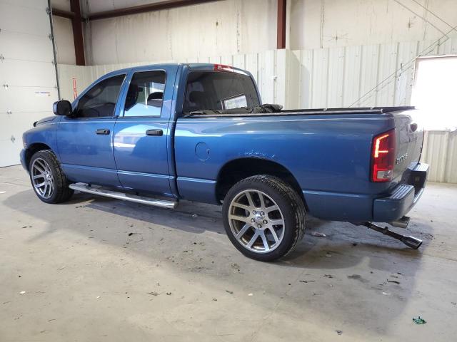 1D7HA18D04S647799 - 2004 DODGE RAM 1500 ST BLUE photo 2