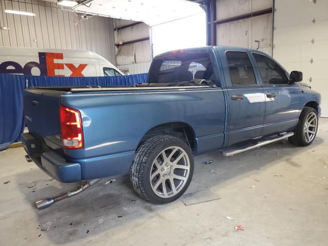 1D7HA18D04S647799 - 2004 DODGE RAM 1500 ST BLUE photo 3