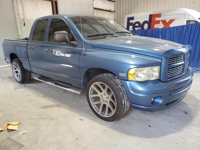 1D7HA18D04S647799 - 2004 DODGE RAM 1500 ST BLUE photo 4