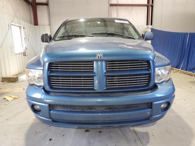 1D7HA18D04S647799 - 2004 DODGE RAM 1500 ST BLUE photo 5