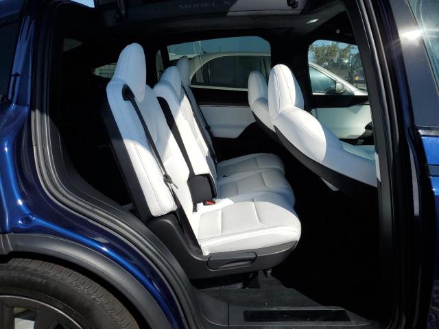 7SAXCAE57RF459365 - 2024 TESLA MODEL X BLUE photo 11