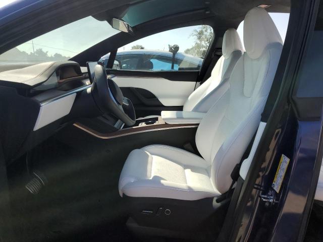 7SAXCAE57RF459365 - 2024 TESLA MODEL X BLUE photo 7