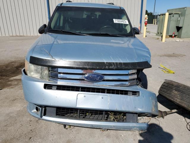 2FMDK51C39BA04777 - 2009 FORD FLEX SE BLUE photo 5