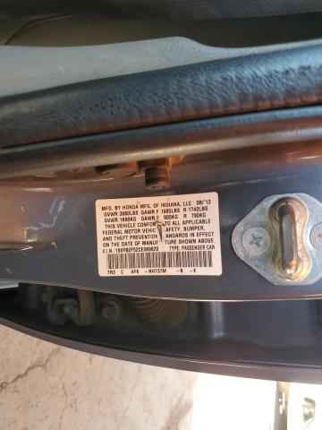 19XFB2F52CE089620 - 2012 HONDA CIVIC LX GRAY photo 12