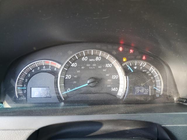 4T1BF1FK3CU099878 - 2012 TOYOTA CAMRY BASE GRAY photo 9