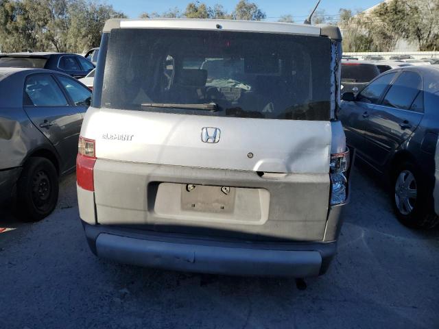 5J6YH28553L034956 - 2003 HONDA ELEMENT EX SILVER photo 6