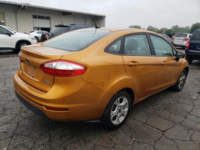 3FADP4BJ6GM103950 - 2016 FORD FIESTA SE ORANGE photo 3