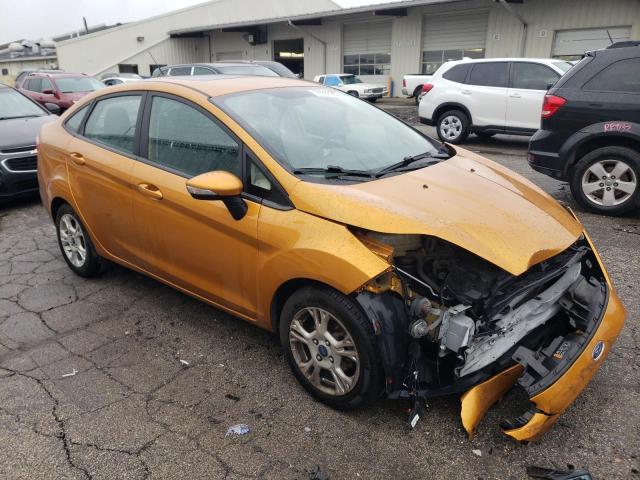 3FADP4BJ6GM103950 - 2016 FORD FIESTA SE ORANGE photo 4