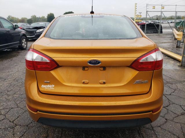 3FADP4BJ6GM103950 - 2016 FORD FIESTA SE ORANGE photo 6