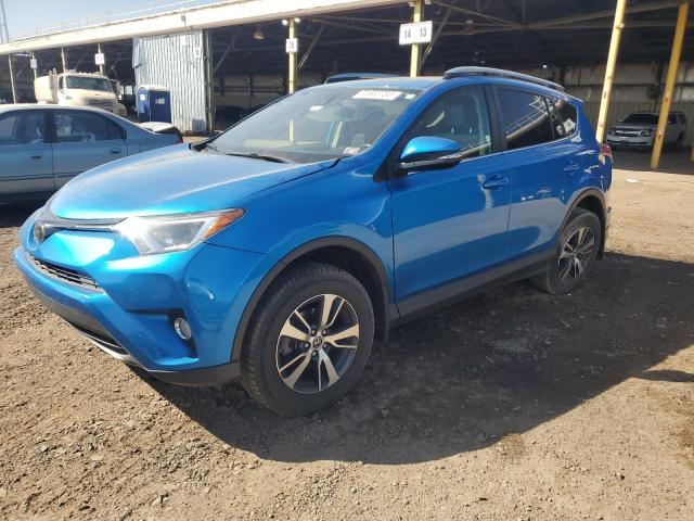 JTMRFREV6JJ735107 - 2018 TOYOTA RAV4 ADVENTURE BLUE photo 1